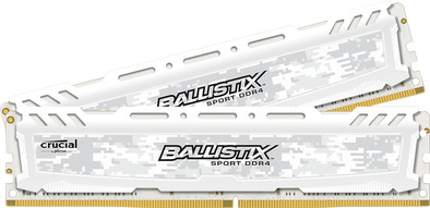 Crucial Ballistix 16GB DIMM DDR4-2666 2x8GB White is no longer available
