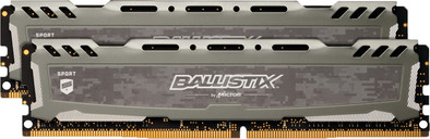 Le produit Crucial Ballistix 16 Go DIMM DDR4-2666 2 x 8 Go Gris ne sera plus jamais disponible