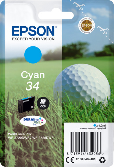 Le produit Epson 34 Cartouche Cyan ne sera plus jamais disponible