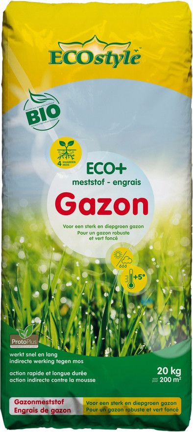 Le produit ECOstyle ECO+ Gazon 20 kg ne sera plus jamais disponible