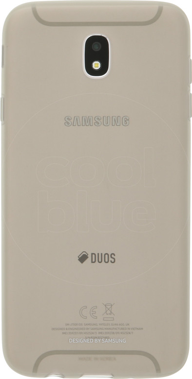 Le produit Samsung Galaxy J7 (2017) Jelly Coque Arrière Or ne sera plus jamais disponible