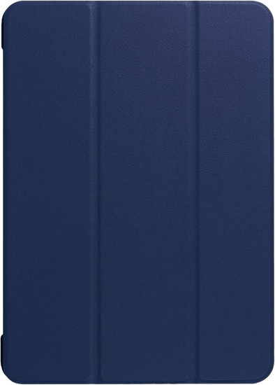 Just in Case iPad 12.9 (2017) Smart Tri-Fold Case Blauw is nooit meer leverbaar