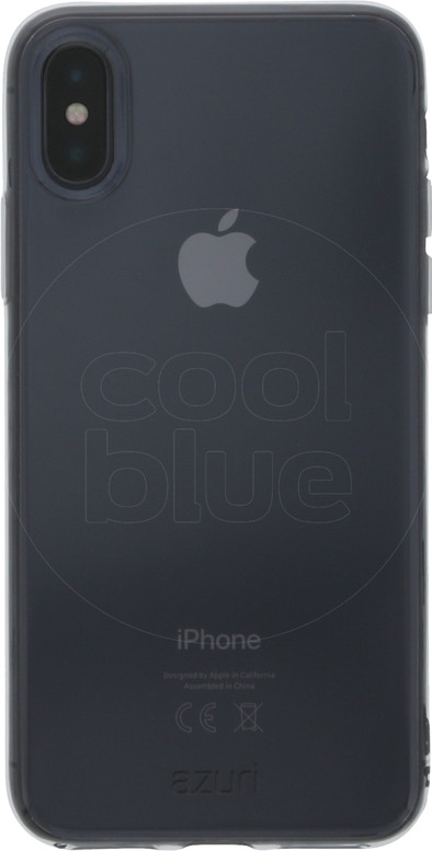 Azuri TPU Ultra Thin Apple iPhone X Back Cover Transparant is nooit meer leverbaar