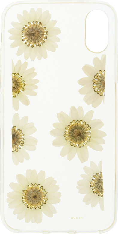 FLAVR iPlate Apple iPhone 8 Back cover Real Flower Daisy is nooit meer leverbaar