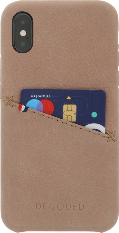 Decoded Leather Apple iPhone X Back Cover Beige is no longer available