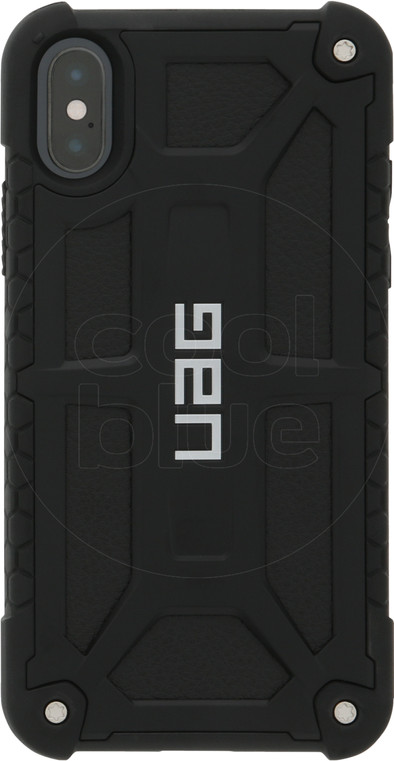 UAG Monarch Apple iPhone X Back Cover Zwart is nooit meer leverbaar