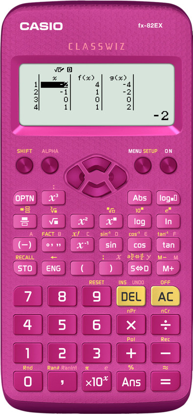 Casio FX-82EX-PK is nooit meer leverbaar