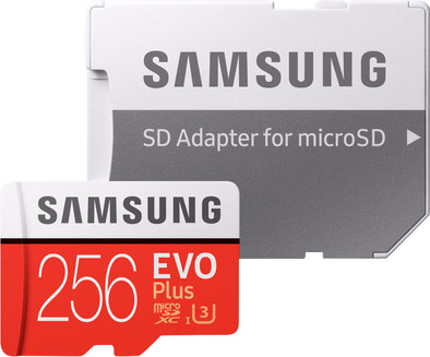 Samsung MicroSDXC EVO+ 256GB 100MB/s CL10 + SD adapter is no longer available