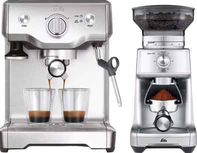 Solis Barista Perfect Pro 118 + Caffissima koffiemolen is nooit meer leverbaar