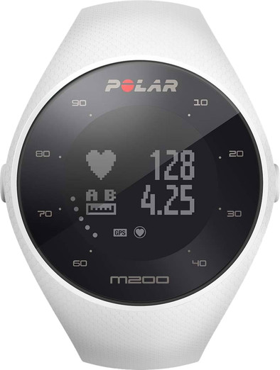 Polar M200 Wit M/L is nooit meer leverbaar