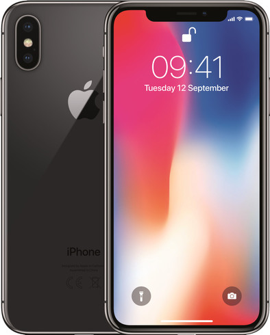 Apple iPhone X 256GB Space Gray is nooit meer leverbaar