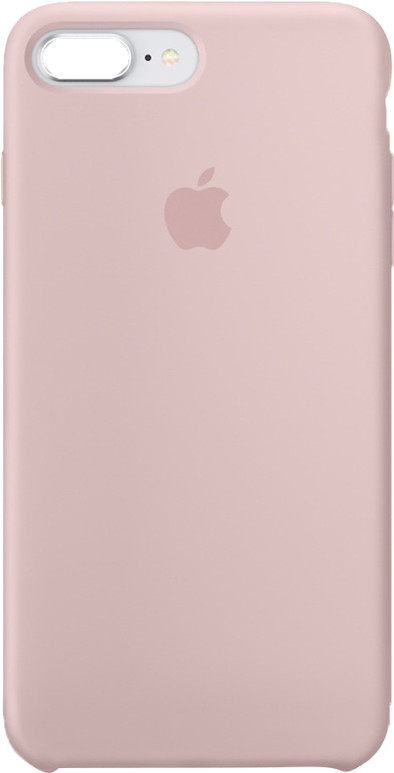 Apple iPhone 7 Plus/8 Plus Silicone Back Cover Roze is nooit meer leverbaar
