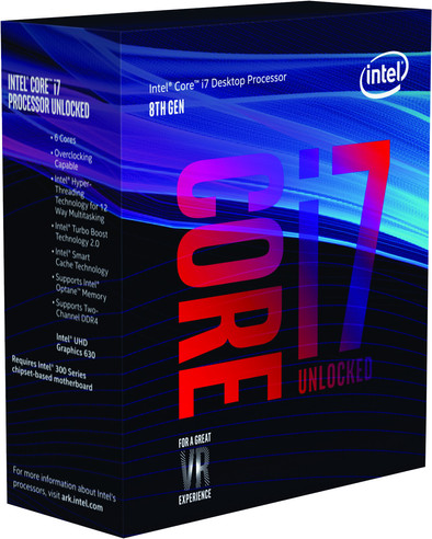 Intel Core i7 8700K is nooit meer leverbaar
