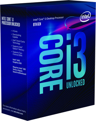 Intel Core i3 8350K is nooit meer leverbaar