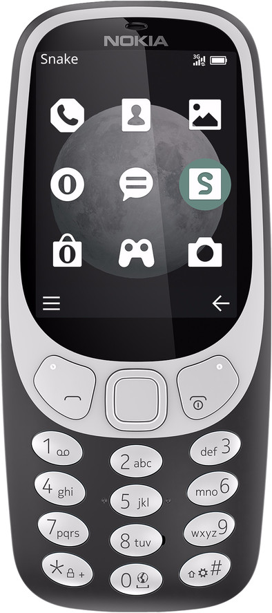 Nokia 3310 3G Grijs is nooit meer leverbaar