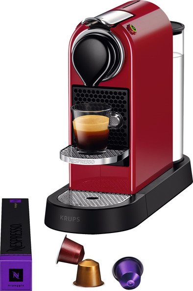 Le produit Krups Nespresso Citiz Rouge cerise XN7405NL ne sera plus jamais disponible