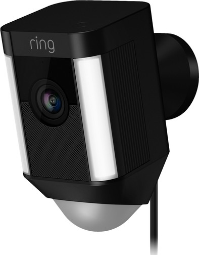 Le produit Ring Spotlight Cam Wired Noir ne sera plus jamais disponible