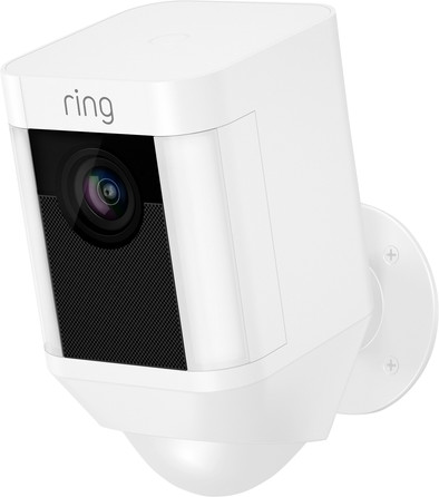 Ring Spotlight Cam Battery Wit is nooit meer leverbaar