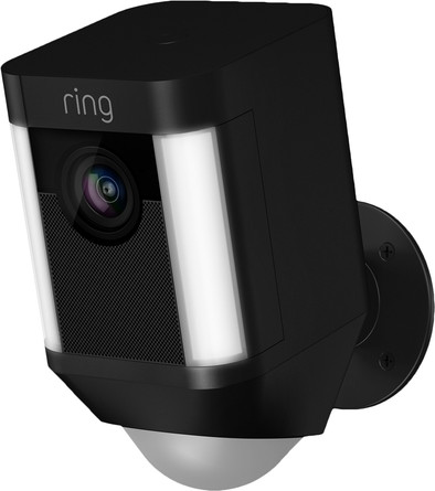 Ring Spotlight Cam Battery Zwart is nooit meer leverbaar