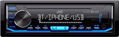 JVC KD-X351BT Blauw is nooit meer leverbaar