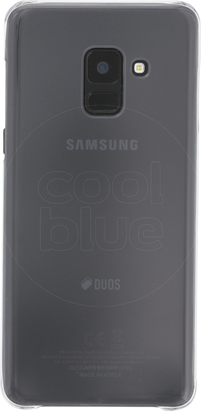 Samsung Galaxy A8 (2018) Clear Back Cover Transparant is nooit meer leverbaar