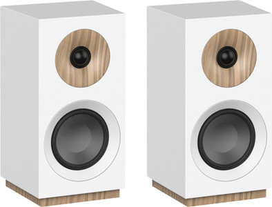 Jamo S 801 Boekenplank Speaker Wit (per paar) is nooit meer leverbaar