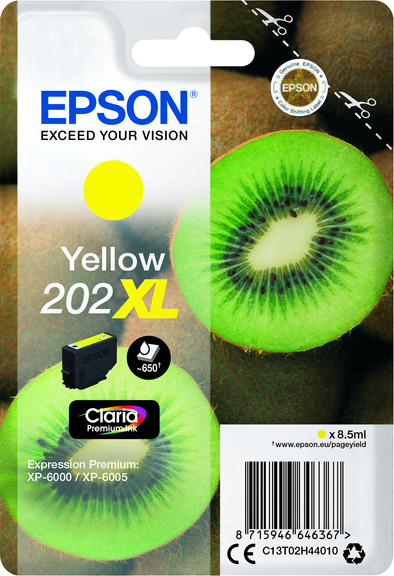 Le produit Epson 202XL Jaune (C13T02H44010) ne sera plus jamais disponible
