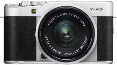 Fujifilm X-A5 Silver + 15-45mm f/3.5-5.6 OIS PZ is no longer available