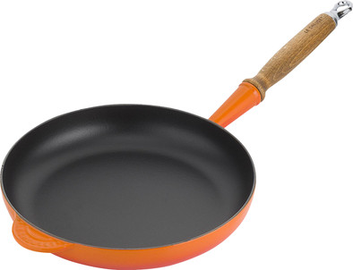 Le Creuset Cast Iron Frying Pan 28cm Orange Red is no longer available
