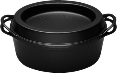 Le Creuset Oval Doufeu Casserole 32 cm Matt Black is no longer available