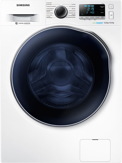 Le produit Samsung WD90J6A00AW EcoBubble - 9/6 kg ne sera plus jamais disponible