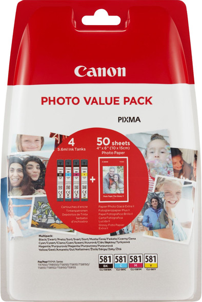 Canon CLI-581 Value Pack + Photo Paper is no longer available