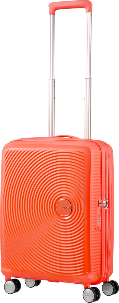 American Tourister Soundbox Expandable Spinner 55cm Spicey Peach is no longer available
