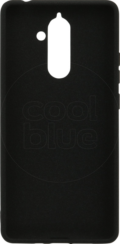 Azuri Flexible Sand Nokia 7 Plus Back Cover Zwart is nooit meer leverbaar