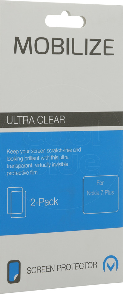 Mobilize Nokia 7 Plus Screen Protector Plastic Duo Pack is no longer available