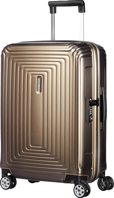 Samsonite Neopulse Spinner 55/23cm Metallic Sand is nooit meer leverbaar