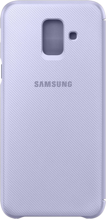 Samsung Galaxy A6 (2018) Wallet Cover Book Case Paars is nooit meer leverbaar