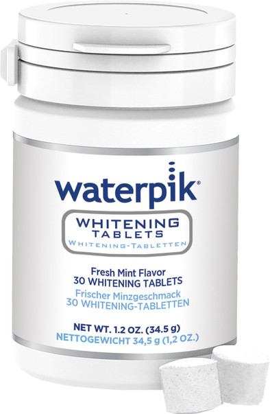 Le produit Waterpik Whitening tabletten WT-30 EU ne sera plus jamais disponible