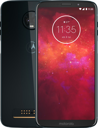 Motorola Moto Z3 Play Blauw is nooit meer leverbaar