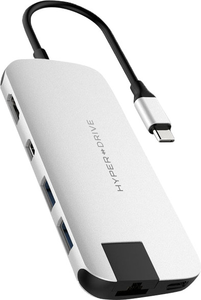 Le produit Hyper Slim USB-C 8-en-1 Station d'Accueil Argent ne sera plus jamais disponible