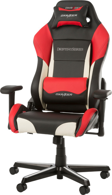DXRacer DRIFTING Gaming Chair Zwart/Wit/Rood is nooit meer leverbaar