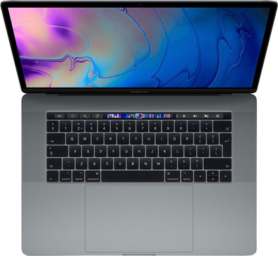 Apple MacBook Pro 15'' Touch Bar (2018) 16/512GB 2,9GHz Space Gray AZERTY is nooit meer leverbaar