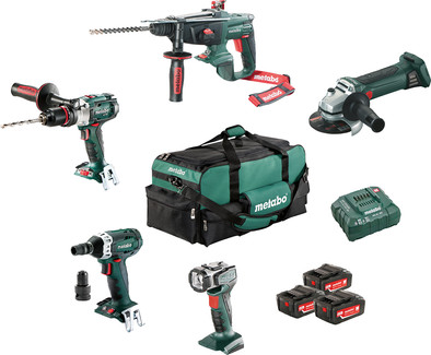 Metabo Bouw &amp; Renovatie - 5 machines Combiset is nooit meer leverbaar