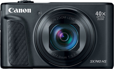 Canon PowerShot SX740 HS Zwart is nooit meer leverbaar