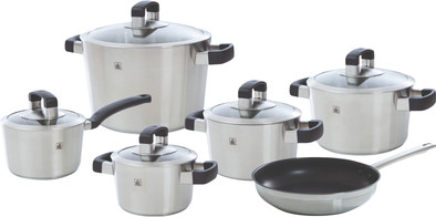 BK Conical Cool Glas Pannenset 5-delig + Koekenpan 24 cm is nooit meer leverbaar