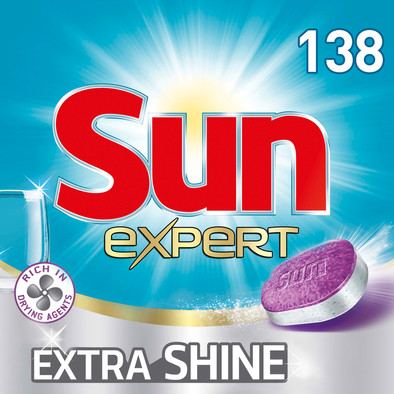 Le produit Tablettes Sun Lave-vaisselle All-in-1 Extra Shine - 138 pièces ne sera plus jamais disponible