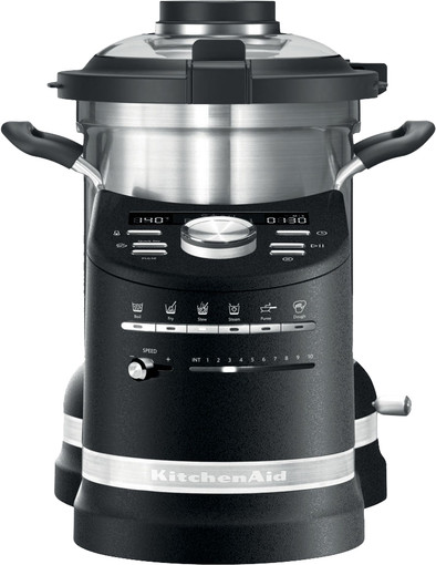 KitchenAid Artisan Cookprocessor Vulkaanzwart is nooit meer leverbaar