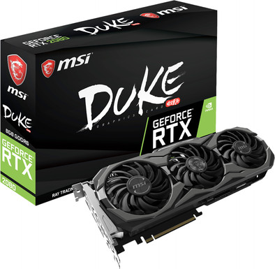 Le produit MSI GeForce RTX 2080 DUKE OC 8G ne sera plus jamais disponible