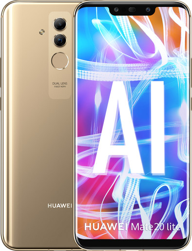 Huawei Mate 20 Lite Goud is nooit meer leverbaar