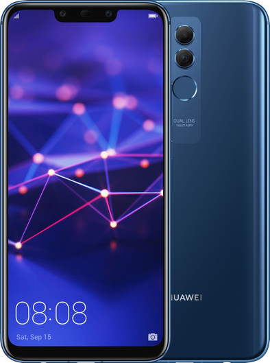 Huawei Mate 20 Lite Blauw is nooit meer leverbaar